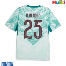 Portugal Nuno Mendes #25 Gostujuci Dres SP 2026 Kratak Rukav